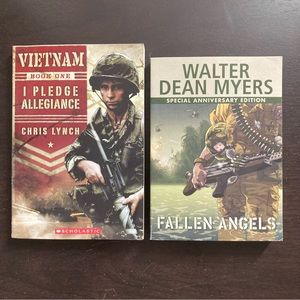 SCHOLASTIC 2 Vietnam novels
